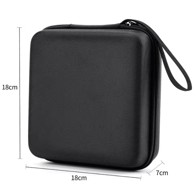 CarryCore Mini EVA Earphone Case Portable Hard Shell Zipper Storage Box 5