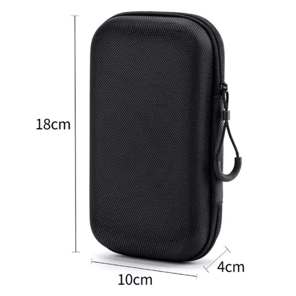 CarryCore Mini EVA Earphone Case Portable Hard Shell Zipper Storage Box 6