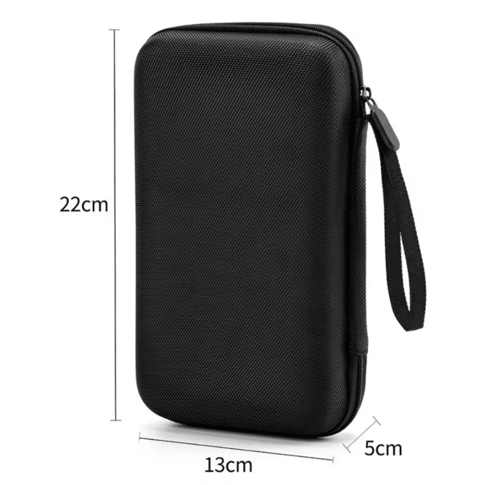 CarryCore Mini EVA Earphone Case Portable Hard Shell Zipper Storage Box 8