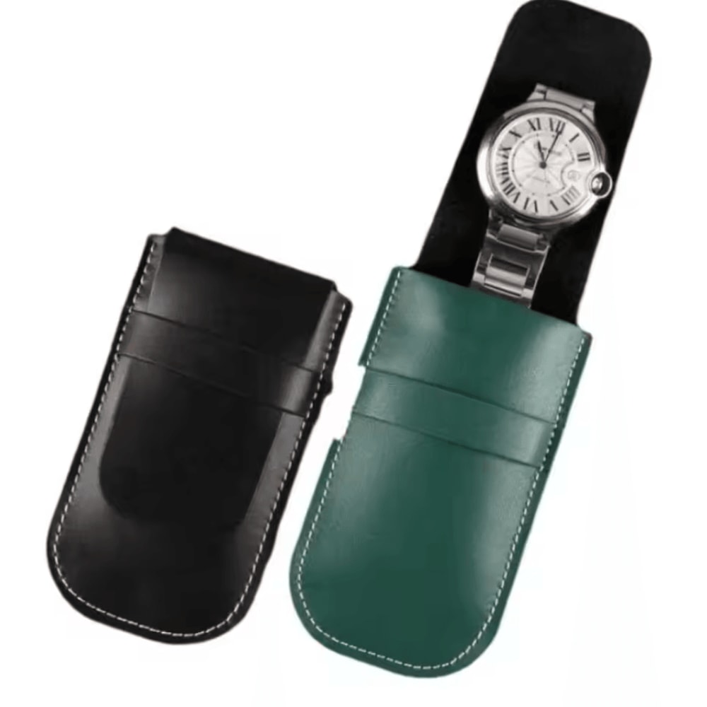 Luxury Travel Watch Organizer Pouch AntiDust Jewelry Storage Bag 1