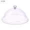 Elegant Acrylic Cake Display Dome With Dust Cover Round Food Protector Party Serving Plate 6