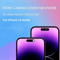 UltraThin IPhone 14 Privacy Camera Cover Slider 3PCS Set AntiSpy Lens Protector 3