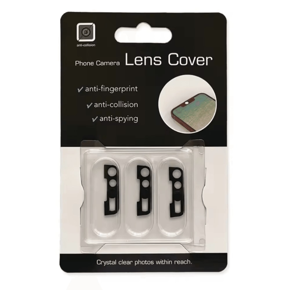 UltraThin IPhone 14 Privacy Camera Cover Slider 3PCS Set AntiSpy Lens Protector 5