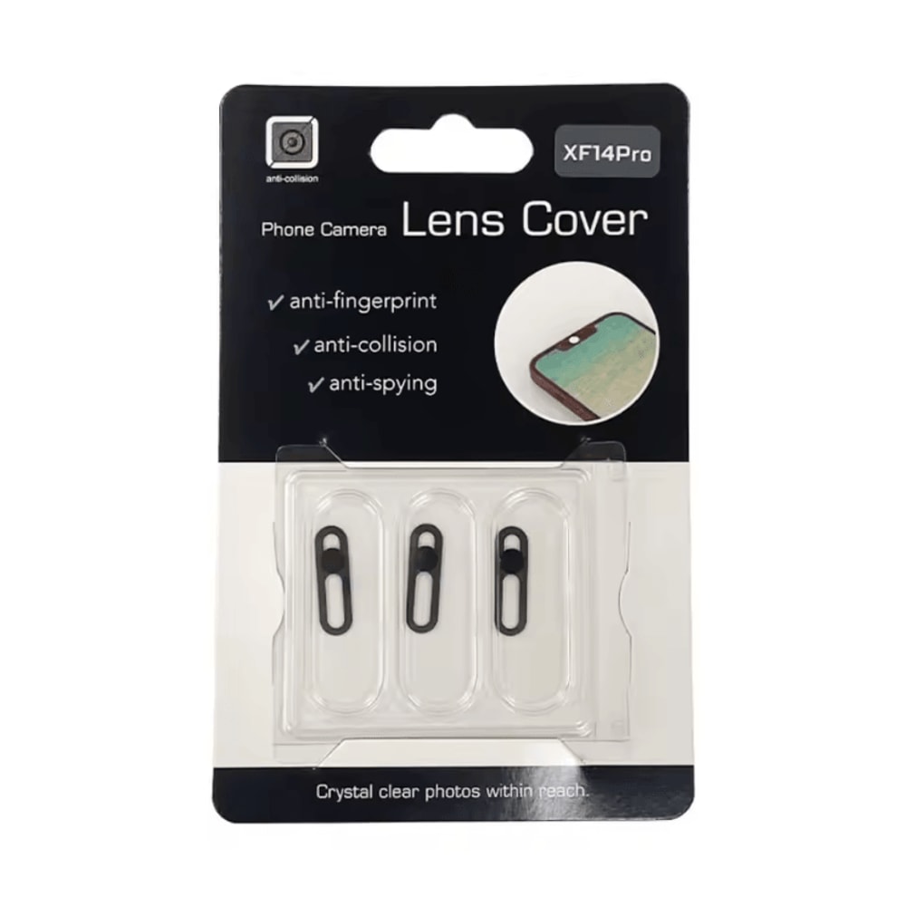 UltraThin IPhone 14 Privacy Camera Cover Slider 3PCS Set AntiSpy Lens Protector 6