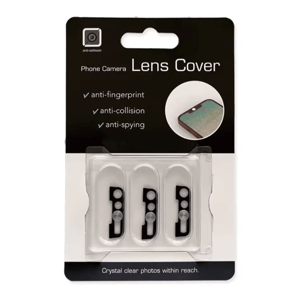 UltraThin IPhone 14 Privacy Camera Cover Slider 3PCS Set AntiSpy Lens Protector 7