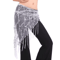 Shimmering Sequin Belly Dance Hip Scarf Tassel Waist Belt For Performance Festivals 2