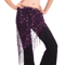 Shimmering Sequin Belly Dance Hip Scarf Tassel Waist Belt For Performance Festivals 4