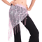 Shimmering Sequin Belly Dance Hip Scarf Tassel Waist Belt For Performance Festivals 6