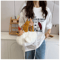 Cute Plush Chicken Handbag Soft Hen Crossbody Purse For Girls 0