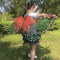 Butterfly Fairy Wings Cape For Kids Lightweight Pixie Costume Shawl 2