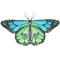 Butterfly Fairy Wings Cape For Kids Lightweight Pixie Costume Shawl 3