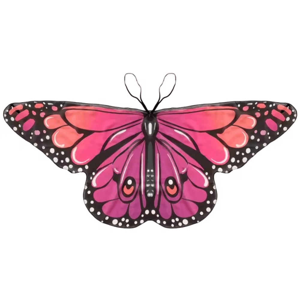 Butterfly Fairy Wings Cape For Kids Lightweight Pixie Costume Shawl 4