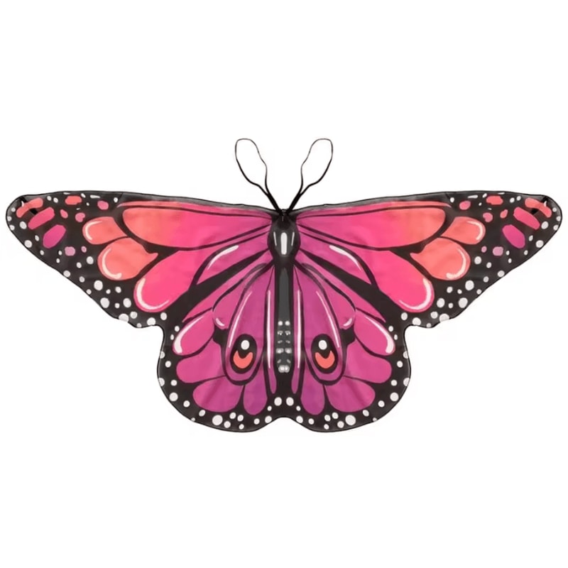Butterfly Fairy Wings Cape For Kids Lightweight Pixie Costume Shawl 4