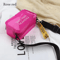 Transparent Jelly Crossbody Bag For Women Mini PVC Candy Color Shoulder Tote 4