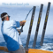 Ultralight Telescopic Fishing Rod Portable Travel Hand Pole For Lake Stream Fishing 2