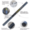 Ultralight Telescopic Fishing Rod Portable Travel Hand Pole For Lake Stream Fishing 3