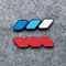 TriColor Toyota Grille Badge Emblem Retro Style Front Grill Accent For Tacoma 4Runner Tundra 4