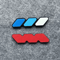 TriColor Toyota Grille Badge Emblem Retro Style Front Grill Accent For Tacoma 4Runner Tundra 4
