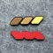 TriColor Toyota Grille Badge Emblem Retro Style Front Grill Accent For Tacoma 4Runner Tundra 5