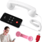 Retro Telephone Handset For Smartphones TypeC Wired Cell Phone Receiver With Mic 5