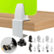 Adjustable Aluminum Desk Partition Clamp Multifunction Glass Baffle Clip For Office Divider 2