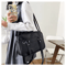 Japanese JK Style PU Leather Crossbody Handbag Minimalist Student Shoulder Itabag 4