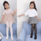 Princess Mesh Baby Girl Pantyhose Soft Breathable Lace Tights For All Seasons 0