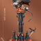 MOC Fell Beast Magic Tower Building Blocks Fantasy Fortress Castle Set 3