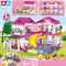 Friends Summer Holiday Villa City Street View Building Blocks DIY House Castle Set 0
