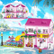 Friends Summer Holiday Villa City Street View Building Blocks DIY House Castle Set 1
