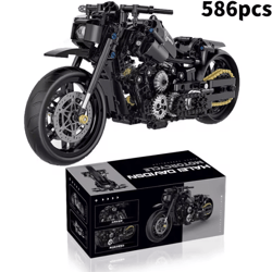 2024 technic motorcycle building blocks kit – duke & racing motorbike diy model set