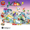 Space Werewolf Game Building Blocks Set Anime Ghost Imposter Scene DIY Toy Kit 2