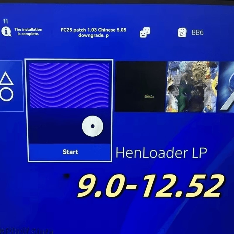 PS4 Jailbreak USB Tool For Firmware 901252 GoldHEN Loader 3