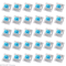 30PCS Tactile Mechanical Keyboard Switch Set 2Pin DIY Replacement Clicker Kit 0