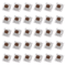 30PCS Tactile Mechanical Keyboard Switch Set 2Pin DIY Replacement Clicker Kit 2