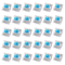 30PCS Tactile Mechanical Keyboard Switch Set 2Pin DIY Replacement Clicker Kit 3
