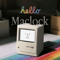 Retro MacStyle Digital Alarm Clock Vintage Desktop WakeUp Clock 0