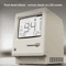 Retro MacStyle Digital Alarm Clock Vintage Desktop WakeUp Clock 3