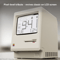 Retro MacStyle Digital Alarm Clock Vintage Desktop WakeUp Clock 3