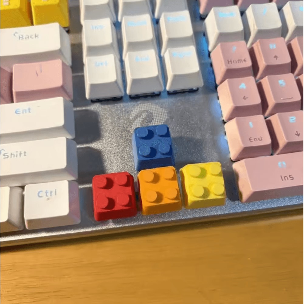 3D Printed WASD Keycaps Set MX Stem Custom Directional Gaming Keys 0