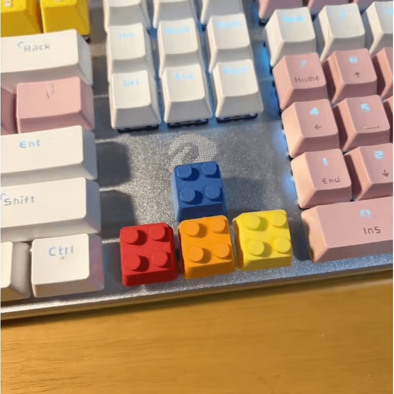 3D Printed WASD Keycaps Set MX Stem Custom Directional Gaming Keys 0