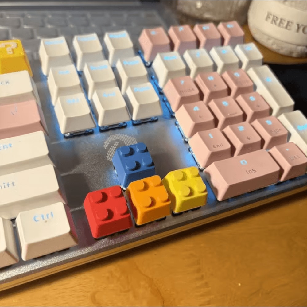 3D Printed WASD Keycaps Set MX Stem Custom Directional Gaming Keys 2
