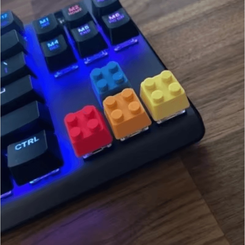 3D Printed WASD Keycaps Set MX Stem Custom Directional Gaming Keys 3