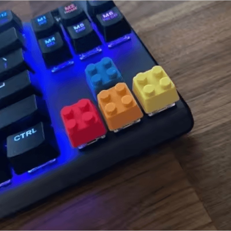 3D Printed WASD Keycaps Set MX Stem Custom Directional Gaming Keys 4