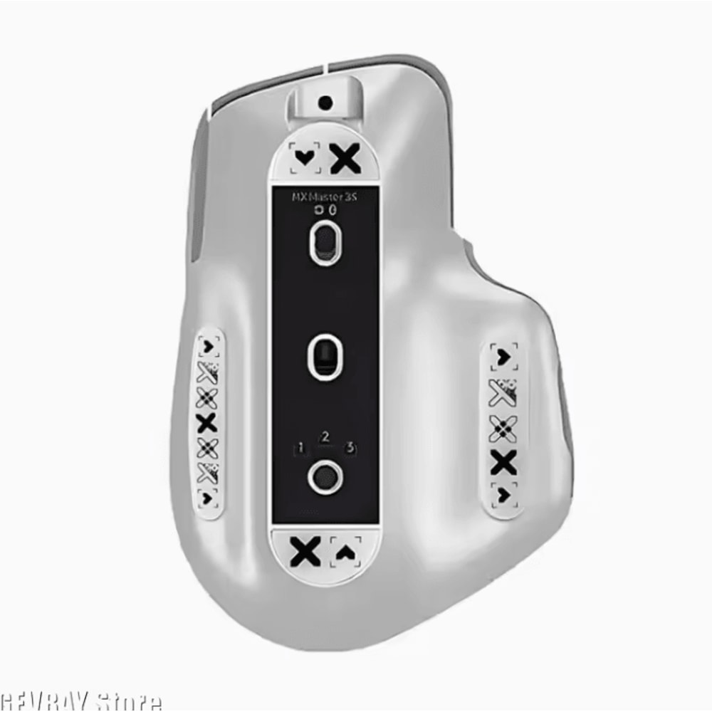 Glass Mouse Skates For Logitech MX Master 33S Ultra Smooth Precision Glide Pads 2