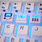 Retro Transparent Game Console Keycap Set 3in1 Creative Mechanical Keyboard Caps 0