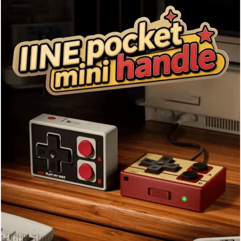 IINE Pocket Mini Bluetooth Game Controller MultiFunction Mobile Gamepad Remote 0