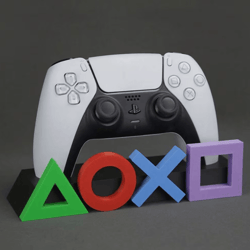 creative ps5 controller stand – desktop display holder & gaming decor