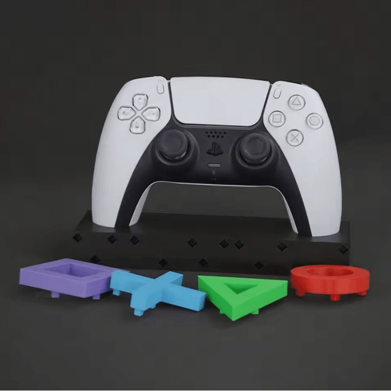 Creative PS5 Controller Stand Desktop Display Holder Gaming Decor 1
