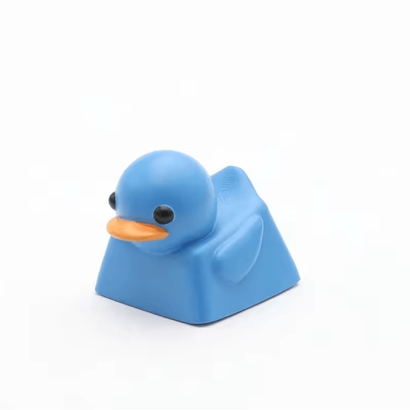 Cute Duck Resin Keycap Cherry MX Artisan Keyboard Cap 5